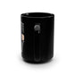 Superman85 Shirt Rip Black Mug, 15oz