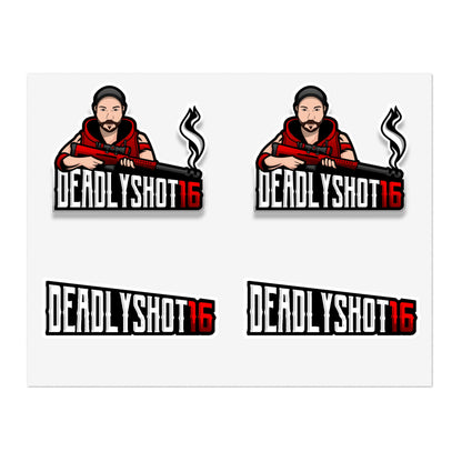 Deadlyshot16 Sticker Sheets