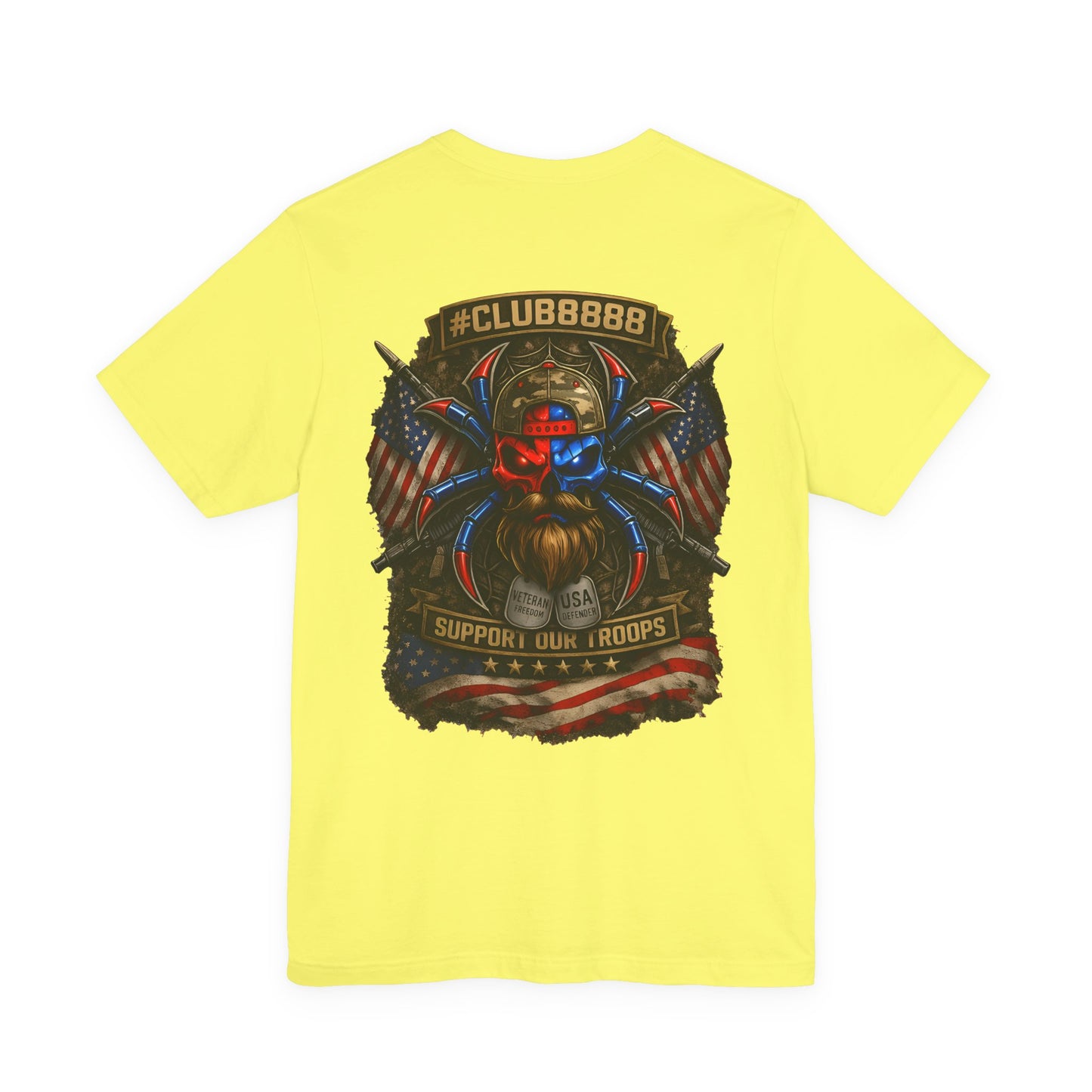 Club8888 Support The Troops Unisex T-shirt