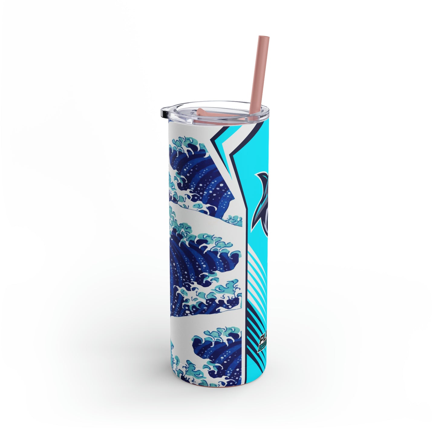 Casual Shark Skinny Matte Tumbler, 20oz
