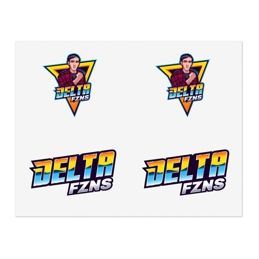 Delta FZNS Sticker Sheets