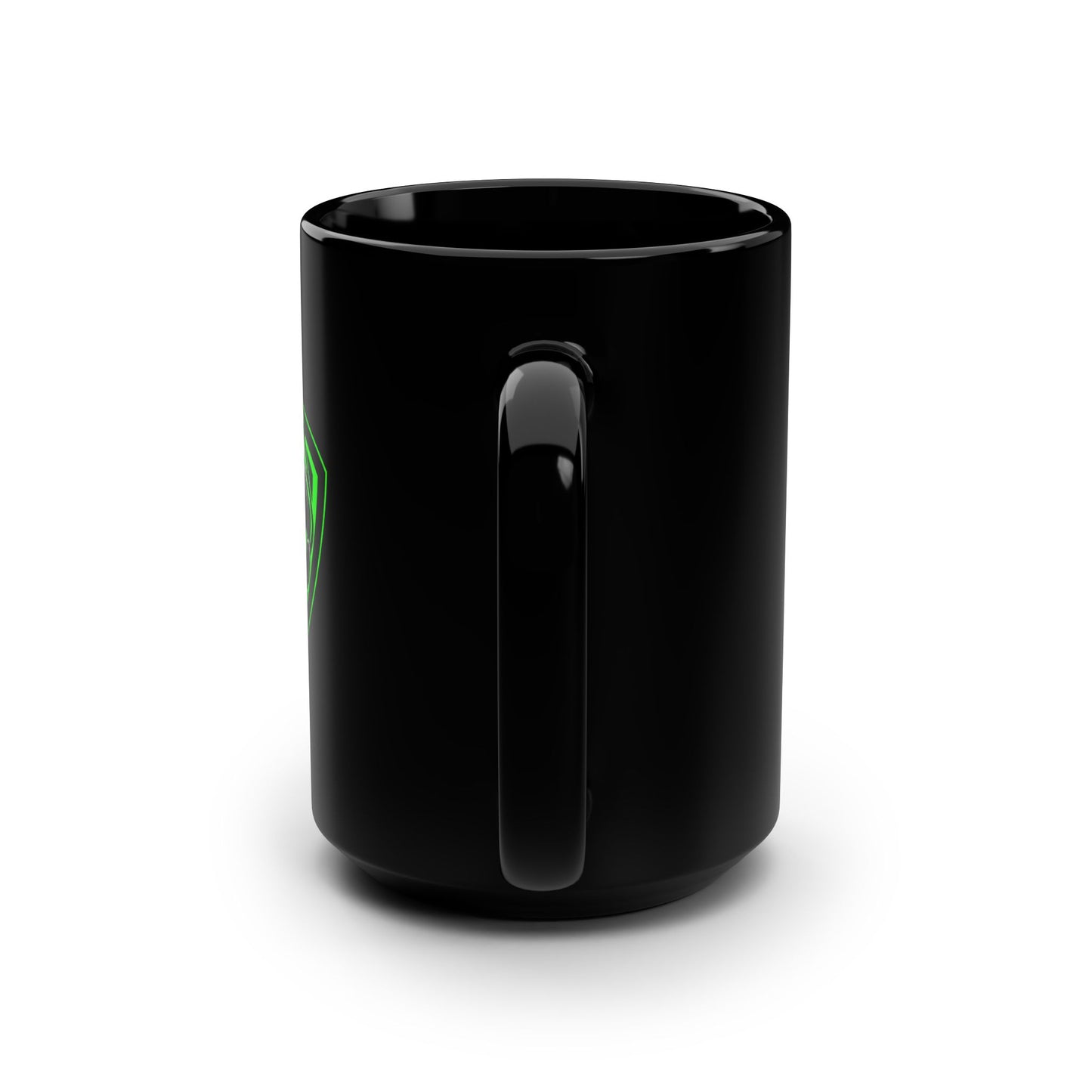 FD4 Black Mug, 15oz