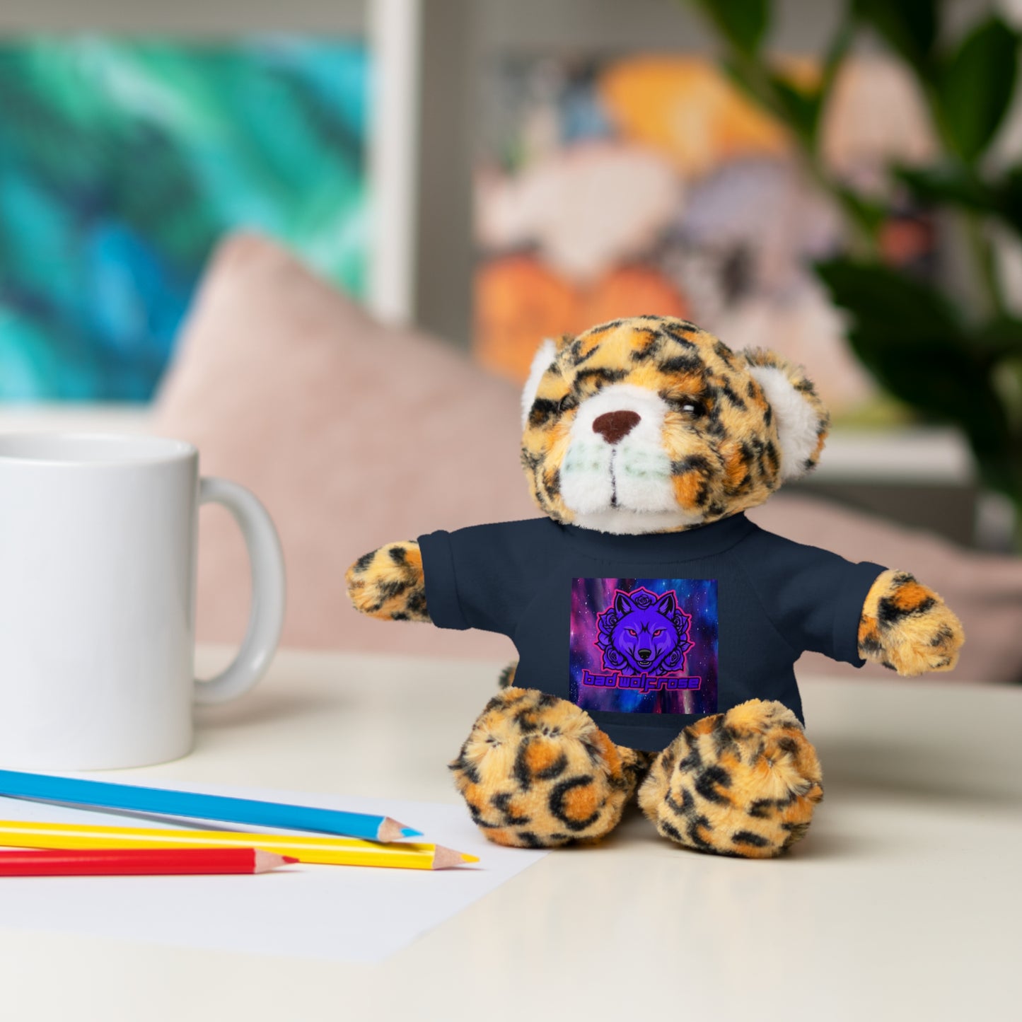 BadWolfRose Space Stuffed Animals with Tee