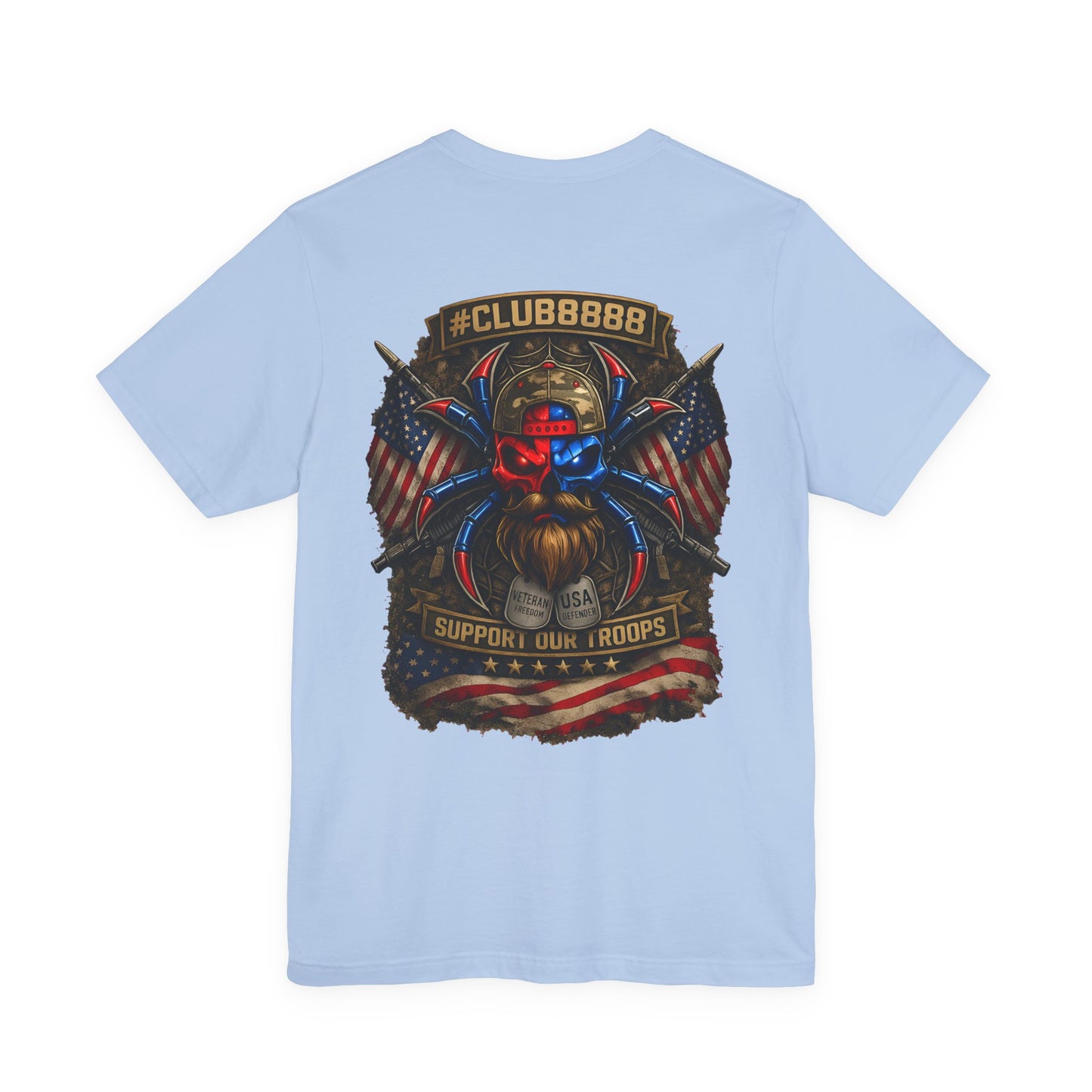 Club8888 Support The Troops Unisex T-shirt