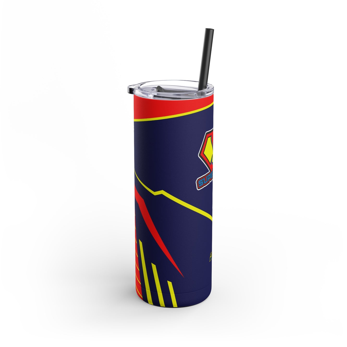 Superman85 Skinny Matte Tumbler, 20oz