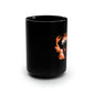 Mr. Florian Black Mug, 15oz