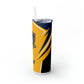 ILikeCheese3434 Skinny Tumbler with Straw, 20oz