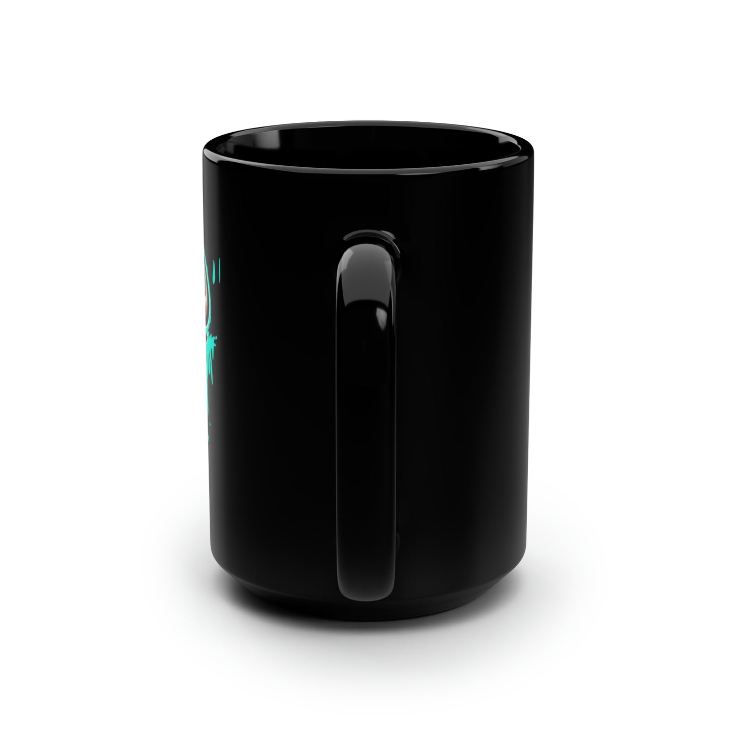 Rocky Buffulo Black Mug, 15oz