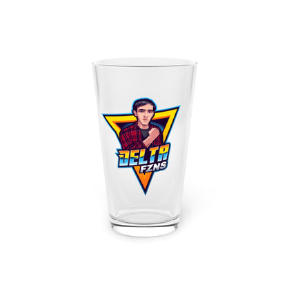 Delta FZNS Pint Glass, 16oz