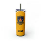 ILikeCheese3434 Skinny Tumbler with Straw, 20oz