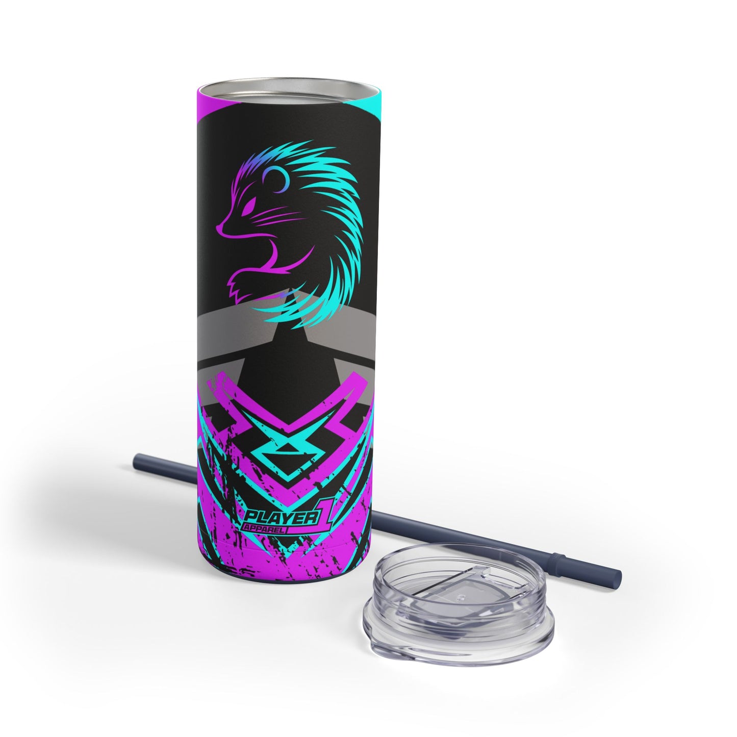 Kraven Quills Skinny Matte Tumbler, 20oz