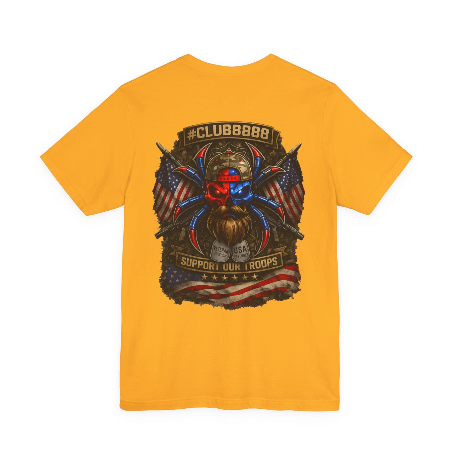 Club8888 Support The Troops Unisex T-shirt