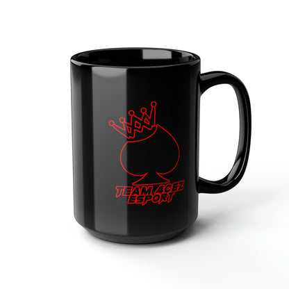 4CEZ Black Mug, 15oz
