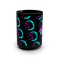 Team Kraven Quills Black Mug, 15oz