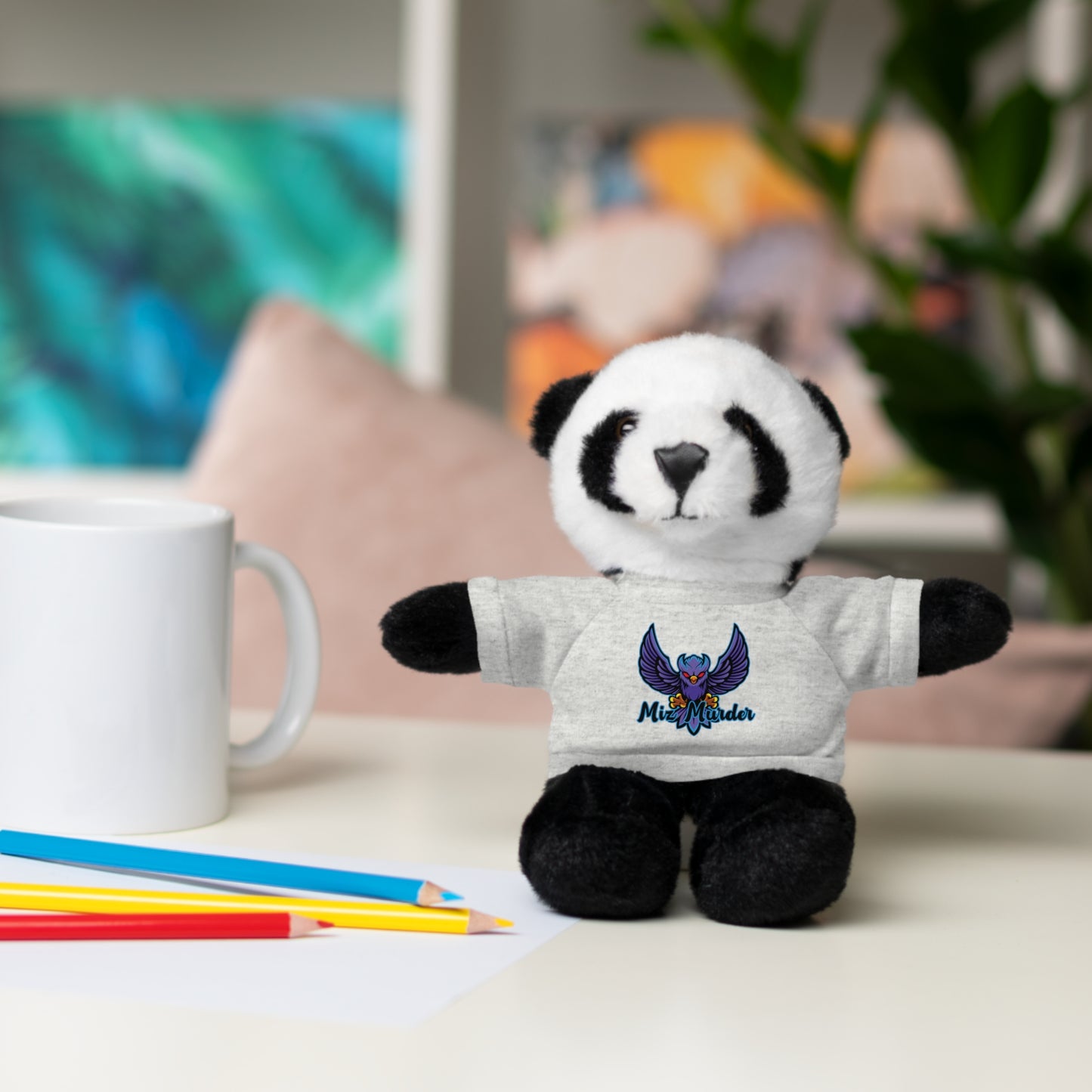 Miz Murder Stuffed Animals with Tee