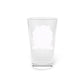 BadWolfRose Classic Pint Glass, 16oz