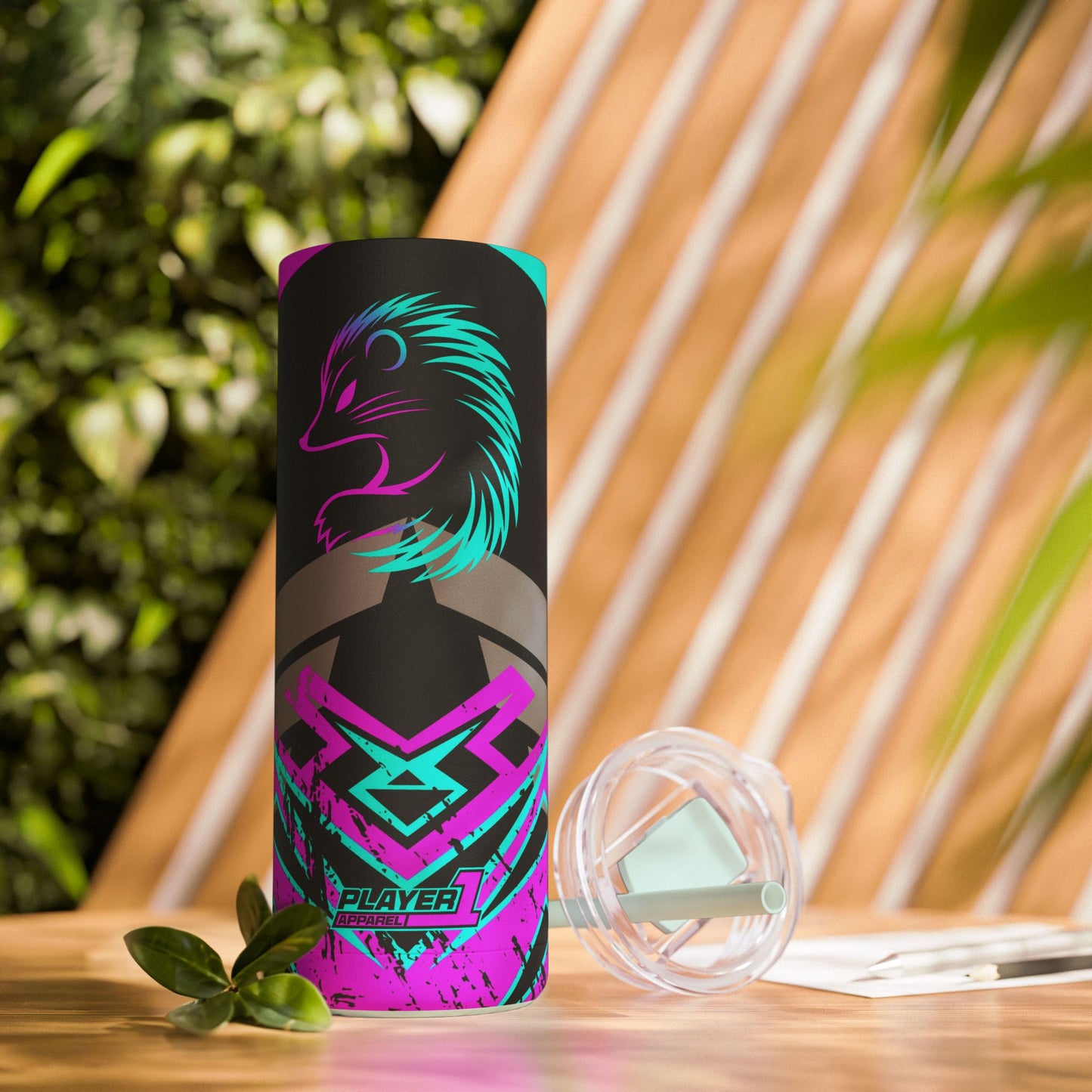 Kraven Quills Skinny Matte Tumbler, 20oz