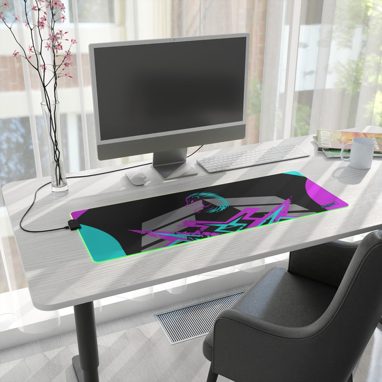 Kraven Quills LED Gaming Mouse Pad