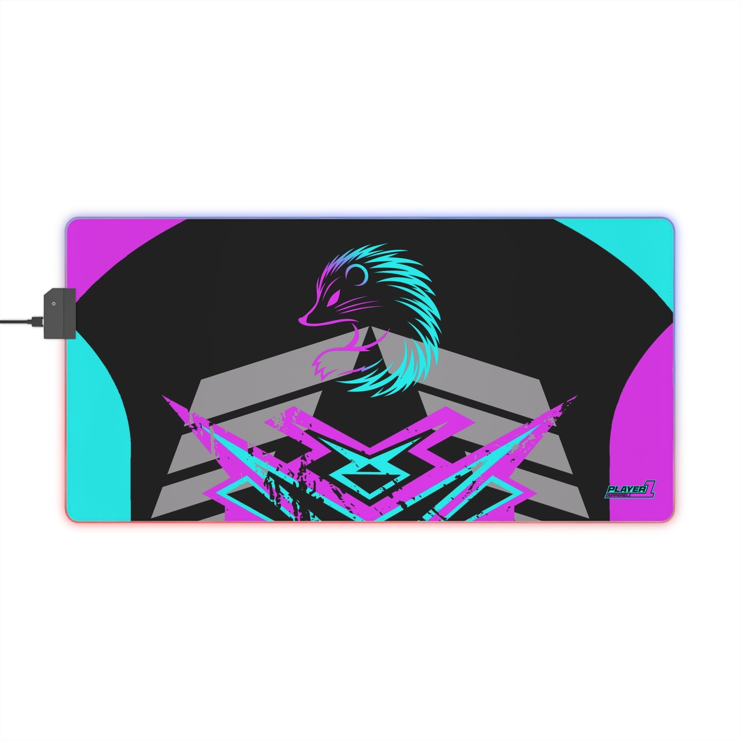 Kraven Quills LED Gaming Mouse Pad