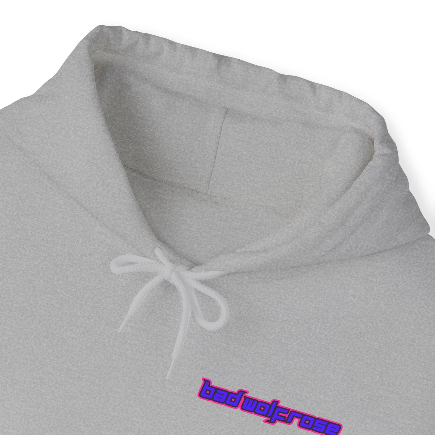 BadWolfRose Back Print Unisex Hoodie