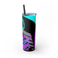 Kraven Quills Skinny Tumbler with Straw, 20oz