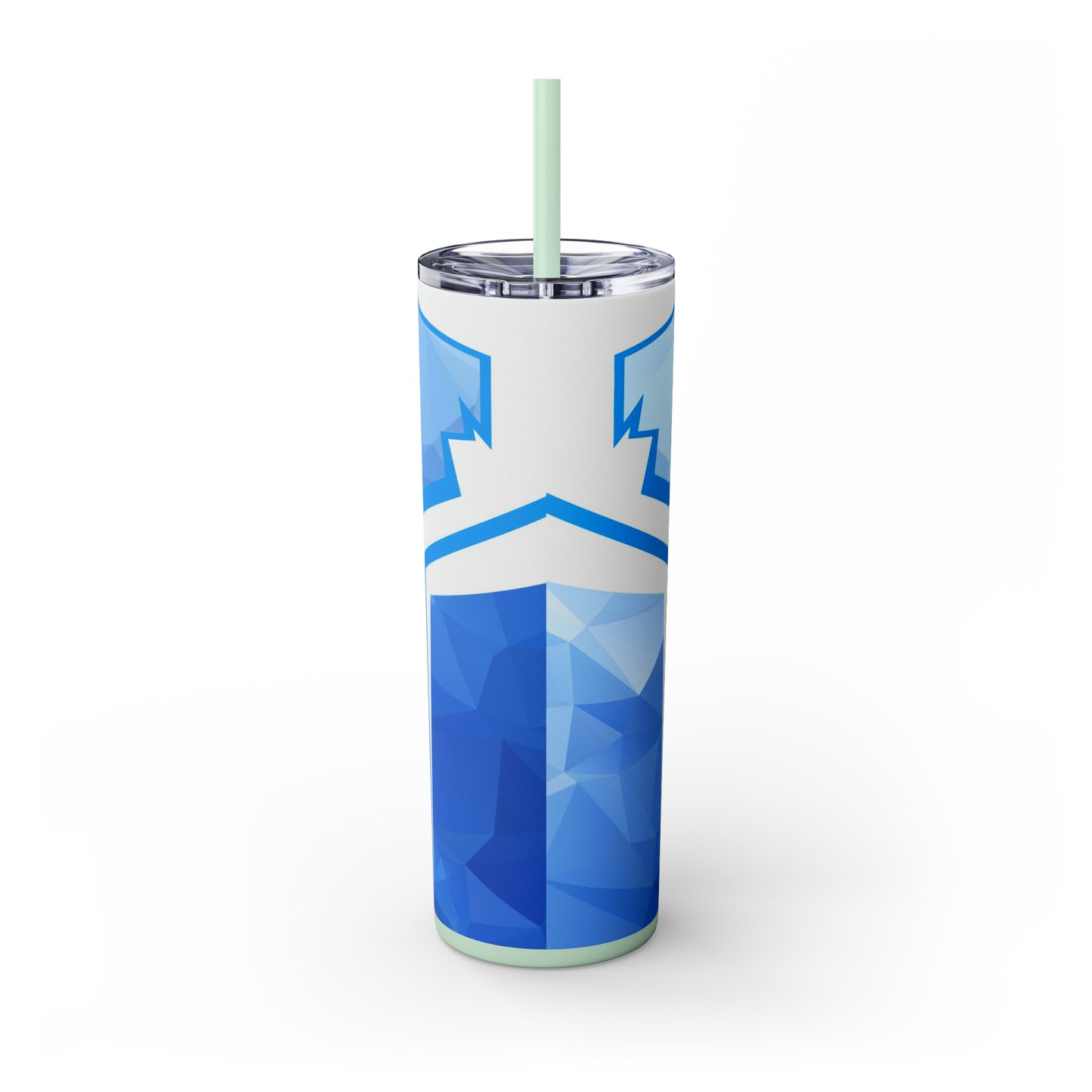 IceMan Skinny Tumbler with Straw, 20oz