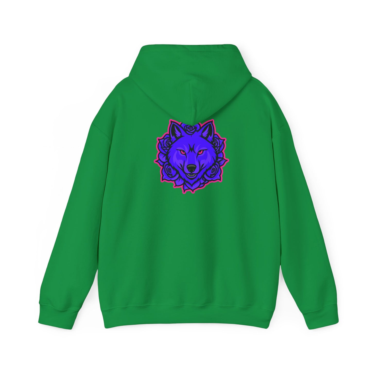 BadWolfRose Back Print Unisex Hoodie