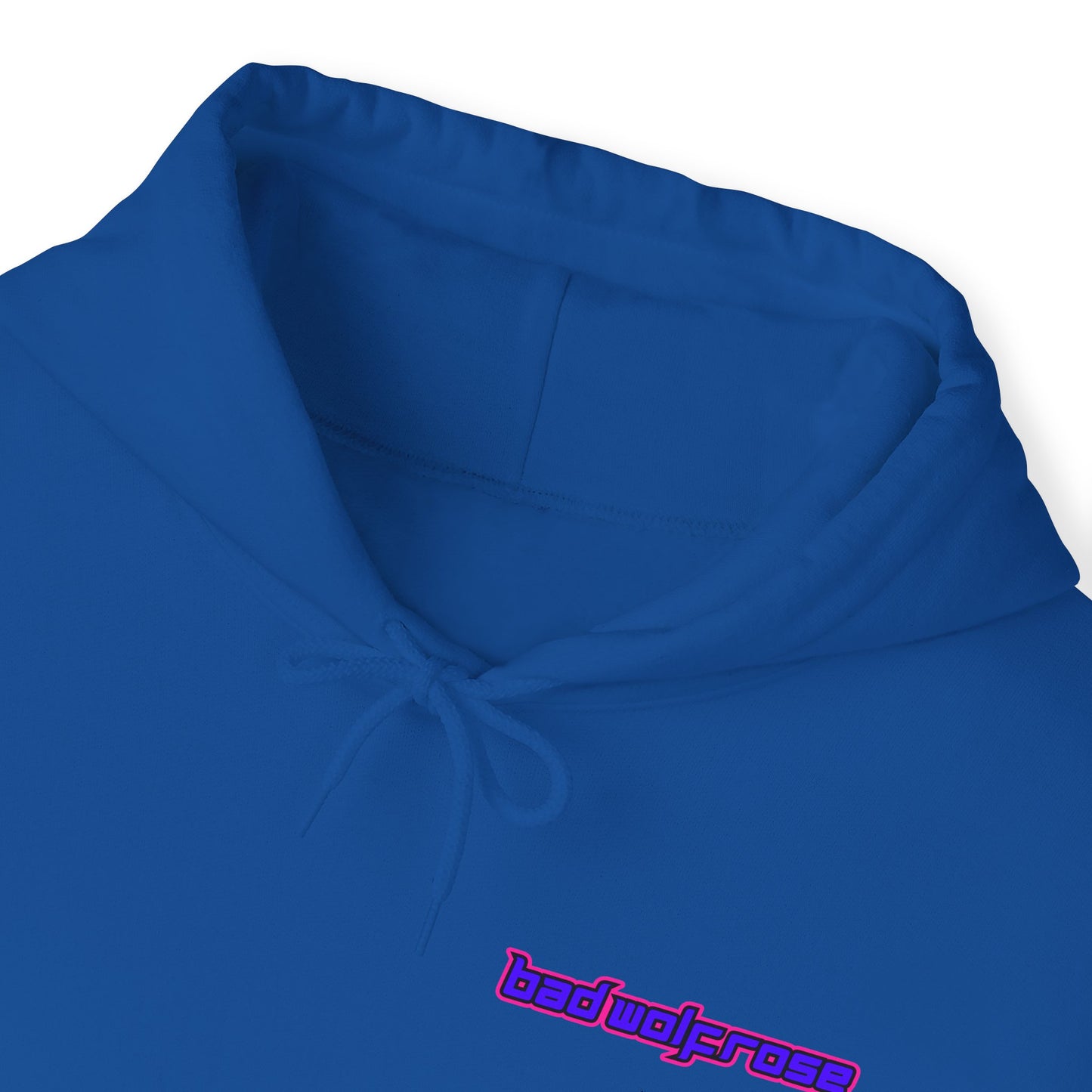 BadWolfRose Back Print Unisex Hoodie