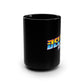 Delta FZNS Black Mug, 15oz