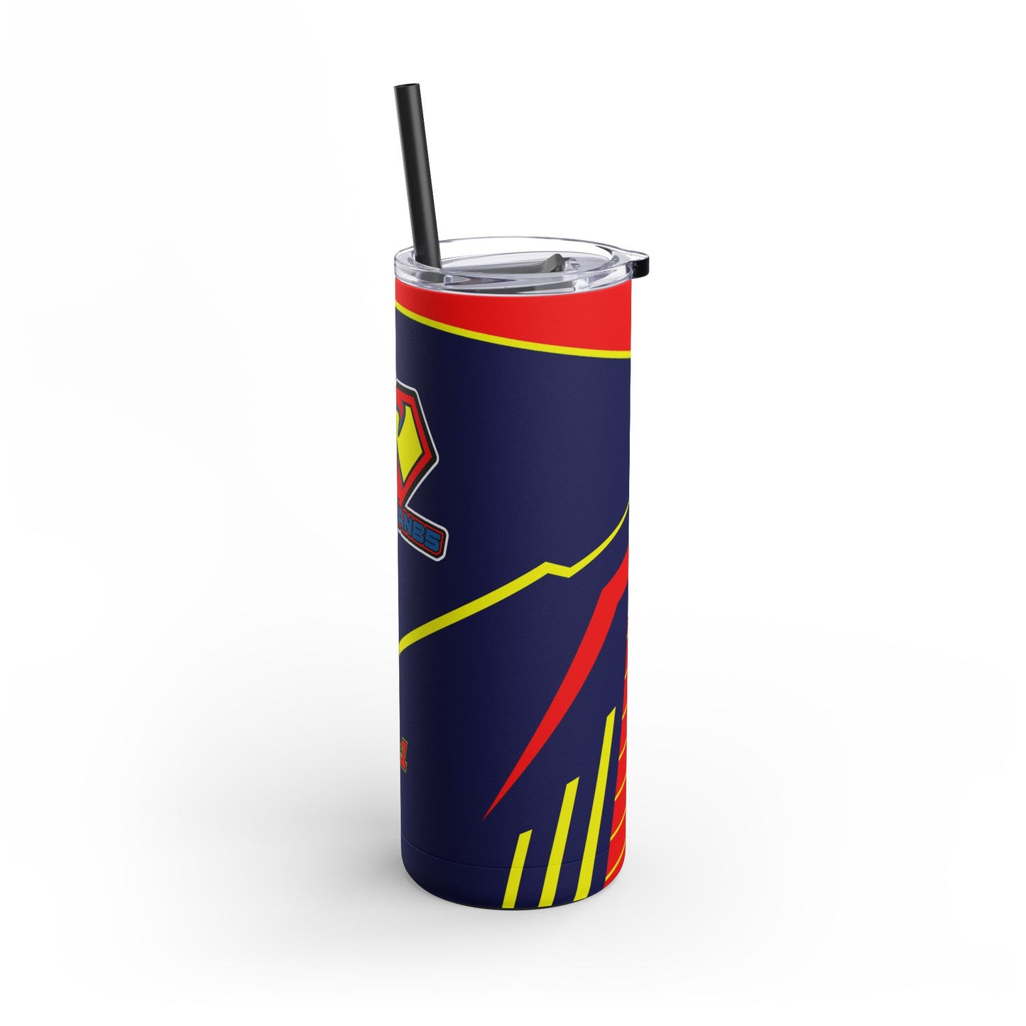 Superman85 Skinny Matte Tumbler, 20oz