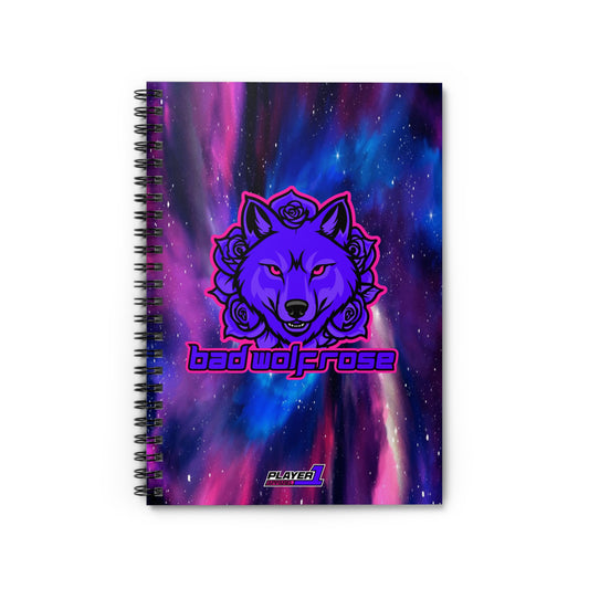 BadWolfRose Spiral Notebook - Ruled Line