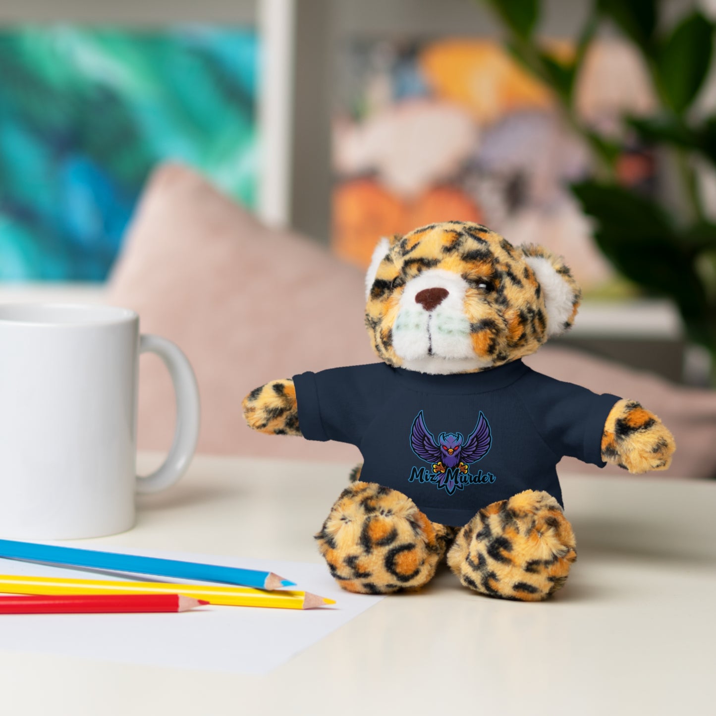 Miz Murder Stuffed Animals with Tee