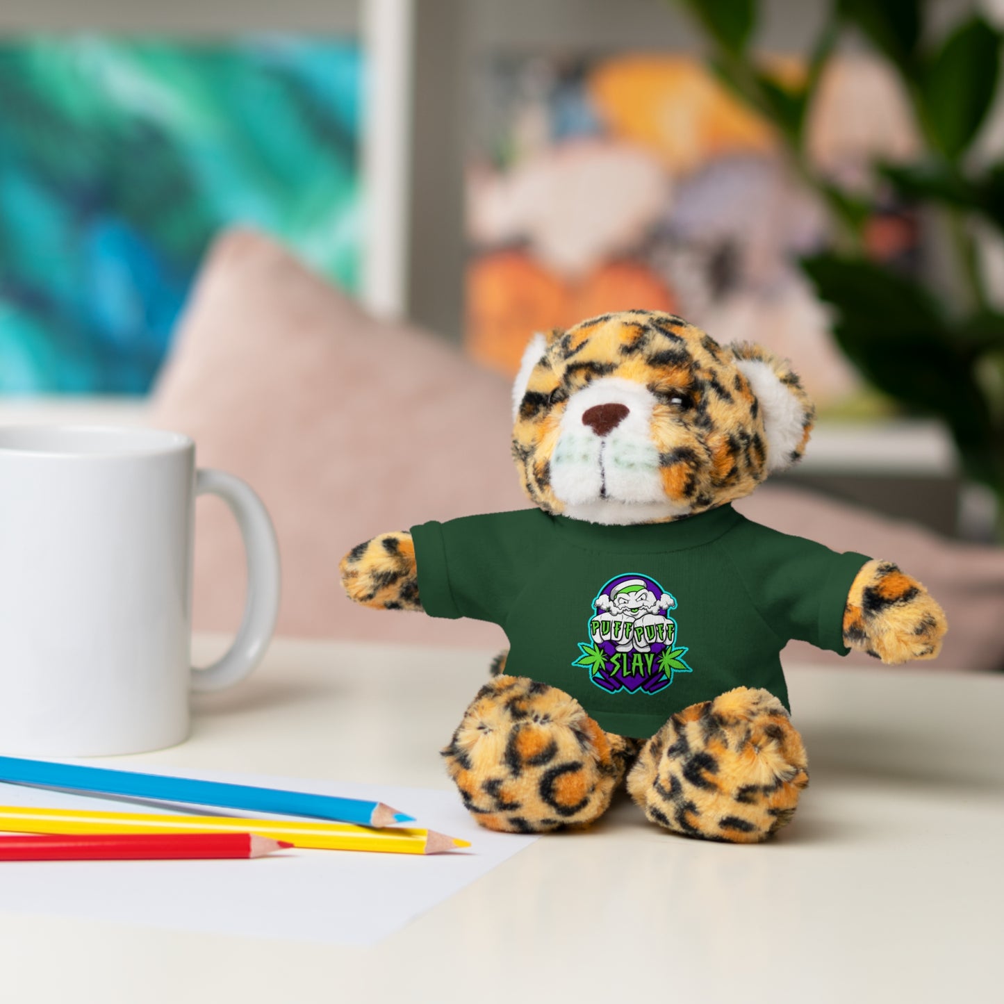 Puff Puff Slay Stuffed Animals with Tee