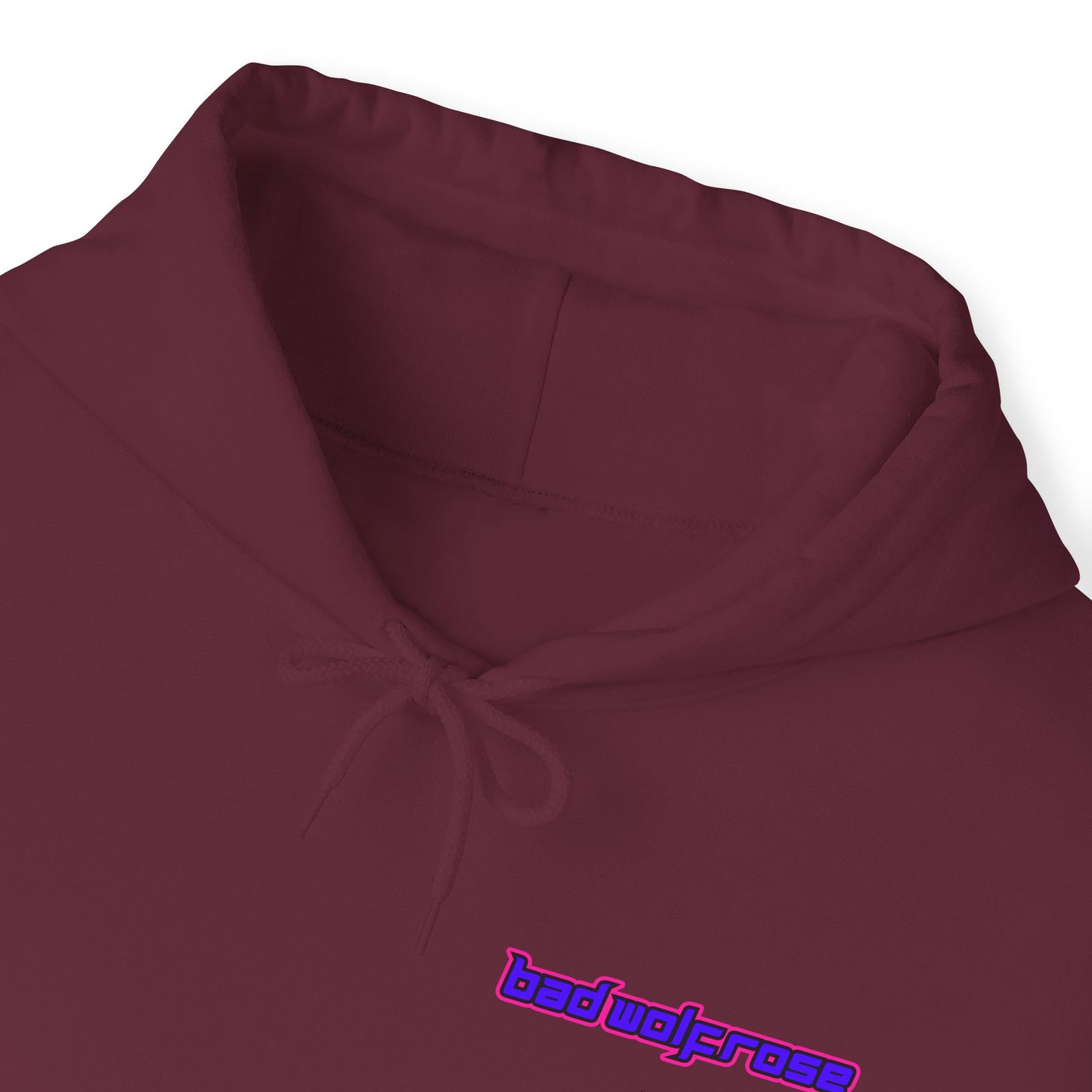 BadWolfRose Back Print Unisex Hoodie
