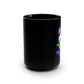 KevTheFatMan Black Mug, 15oz