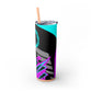 Kraven Quills Skinny Tumbler with Straw, 20oz