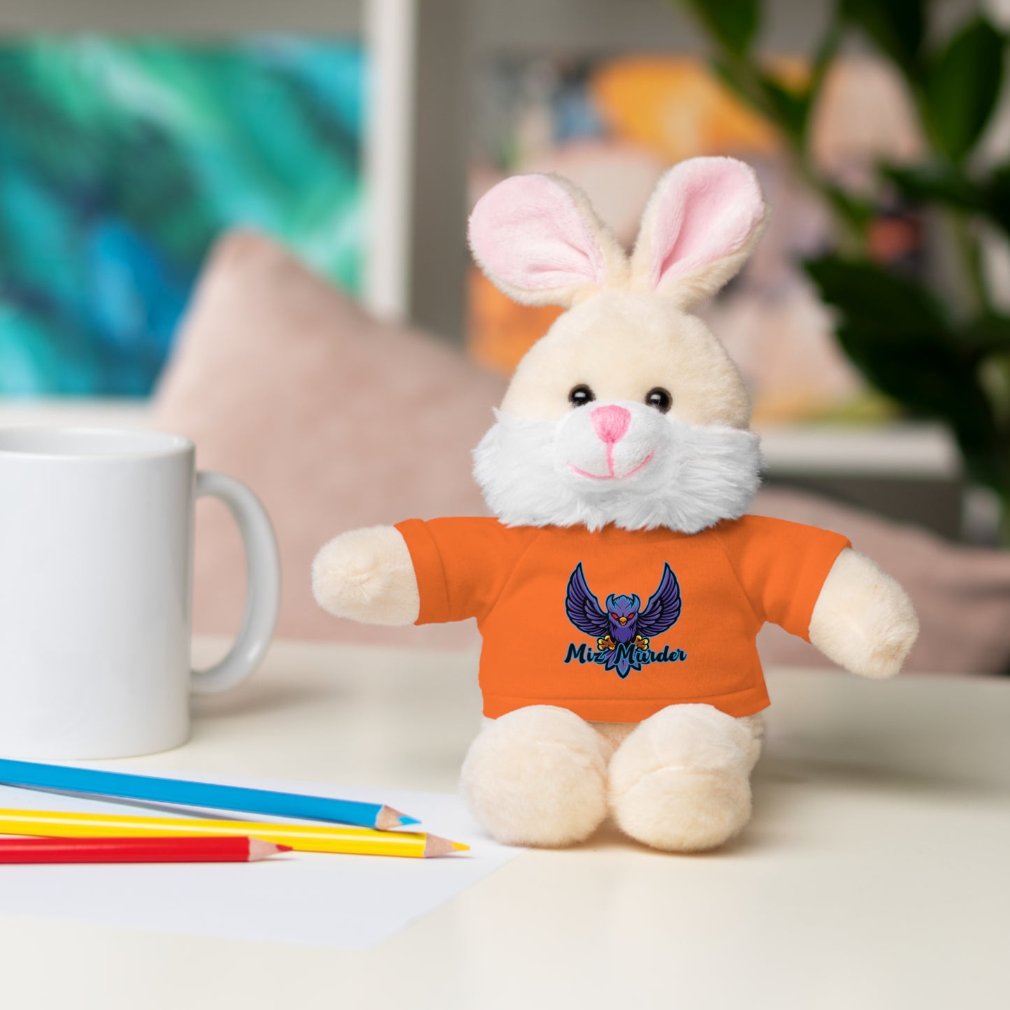 Miz Murder Stuffed Animals with Tee