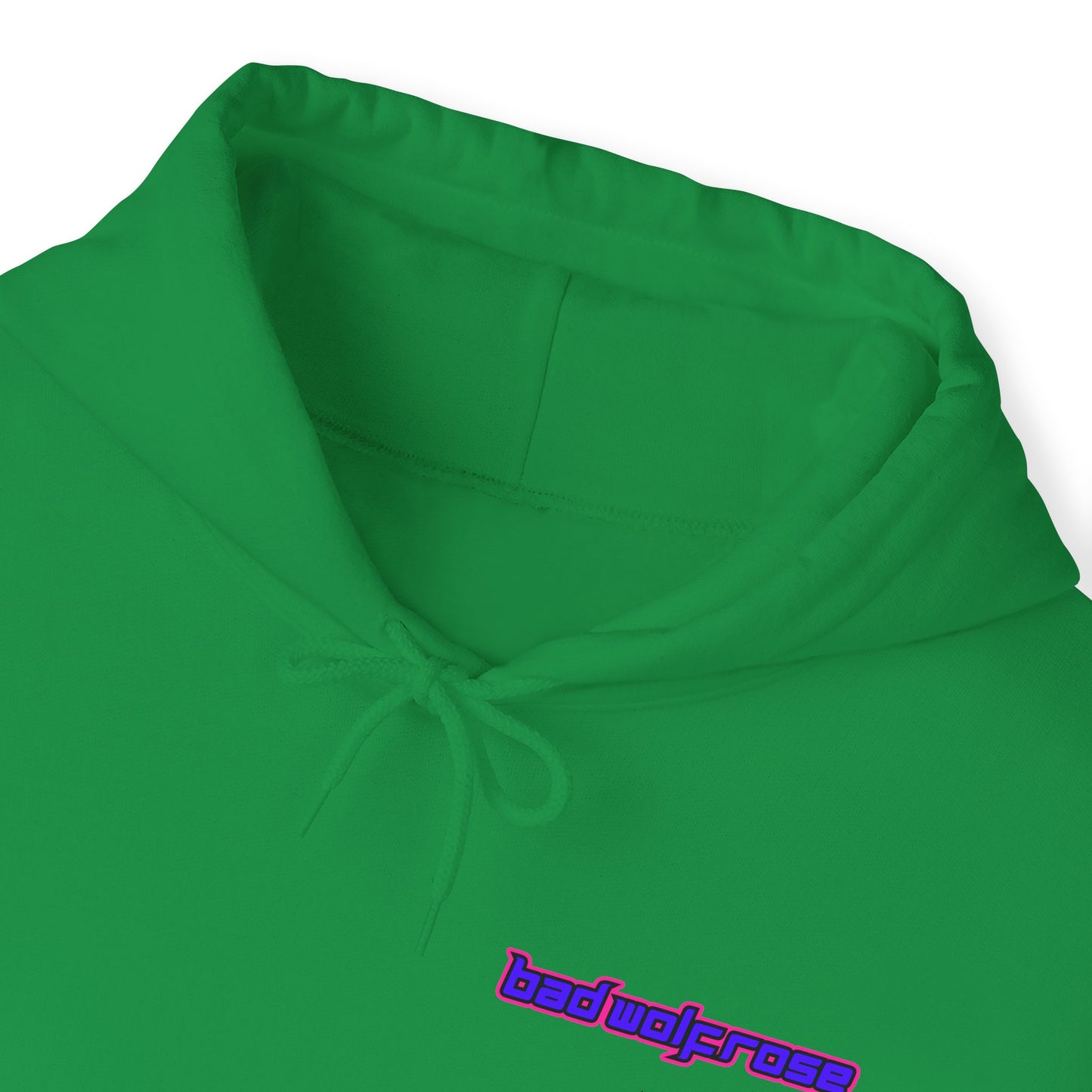 BadWolfRose Back Print Unisex Hoodie