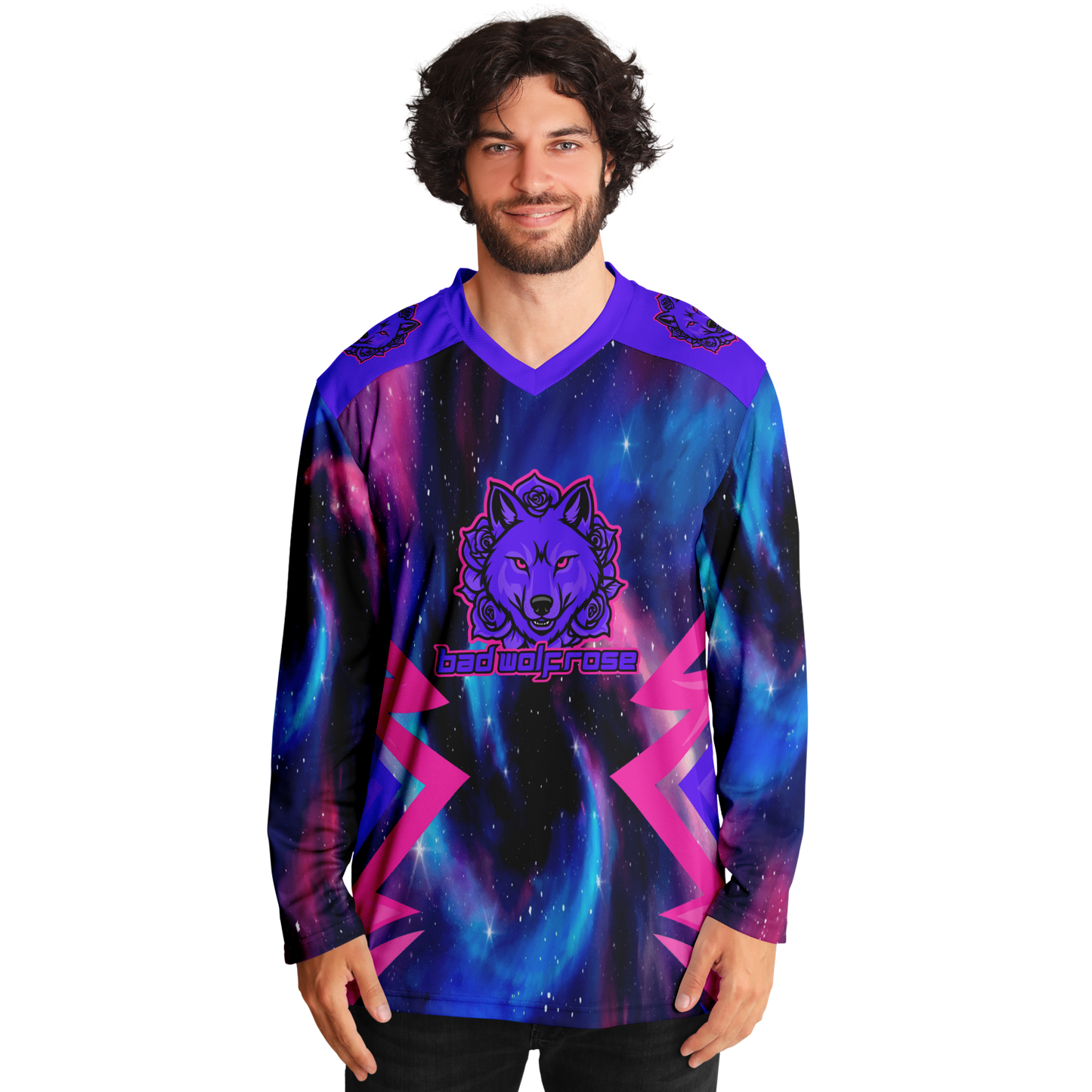 BadWolfRose Hockey Jersey