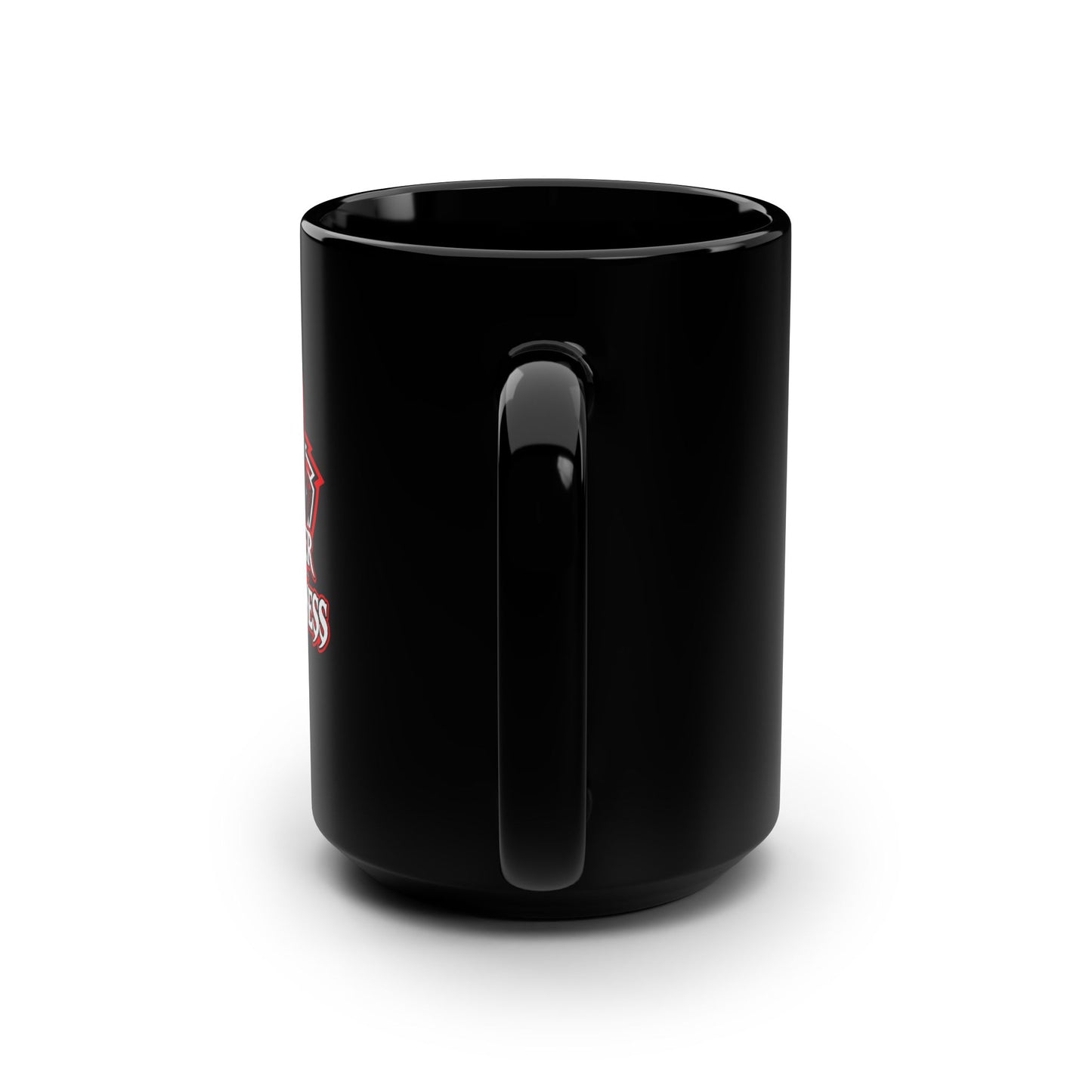 Reaper Of Darkness Black Mug, 15oz