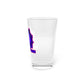 BadWolfRose Classic Pint Glass, 16oz