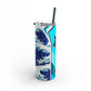 Casual Shark Skinny Matte Tumbler, 20oz