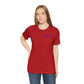 BadWolfRose Back Print Unisex T-shirt