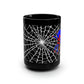 Spiderman8888 Black Mug, 15oz