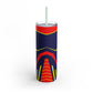 Superman85 Skinny Matte Tumbler, 20oz