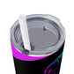 Kraven Quills Skinny Tumbler with Straw, 20oz