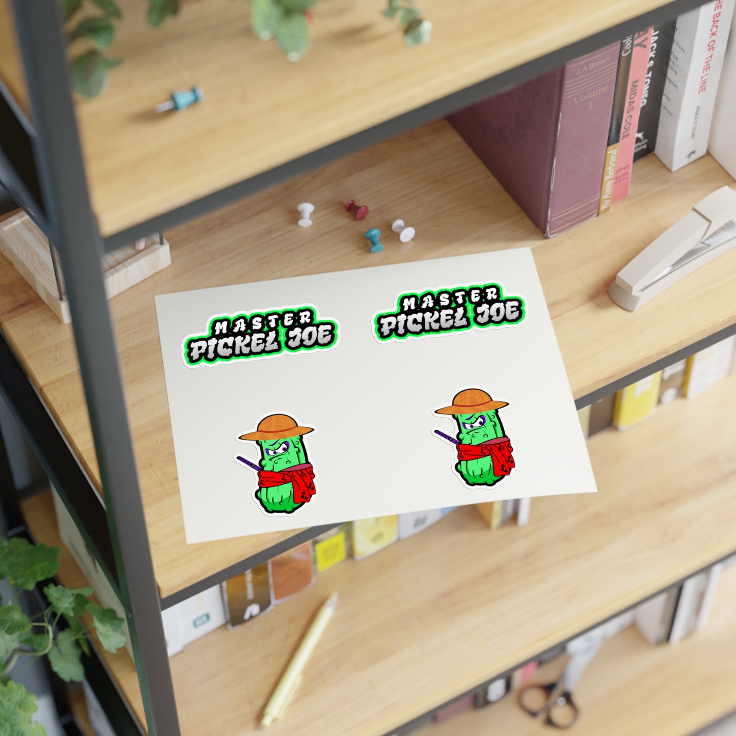 Master Pickel Joe Sticker Sheets