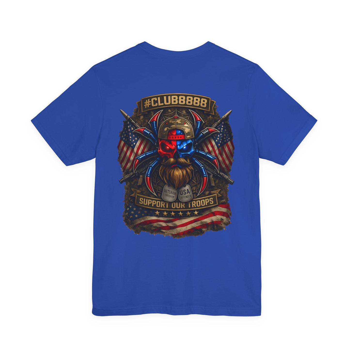 Club8888 Support The Troops Unisex T-shirt