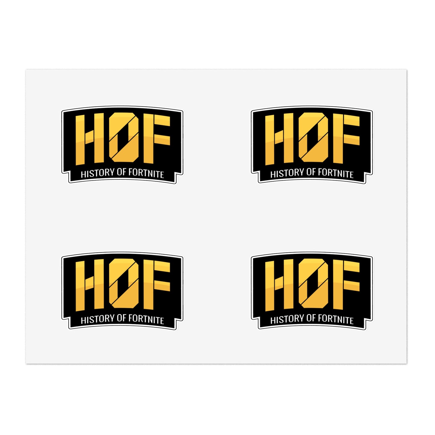 History Of FN Sticker Sheets