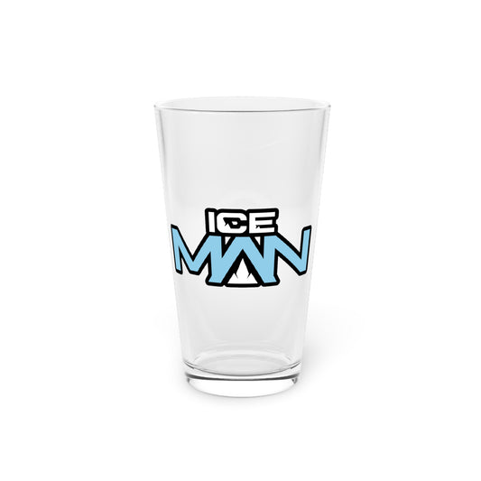 IceMan Pint Glass, 16oz